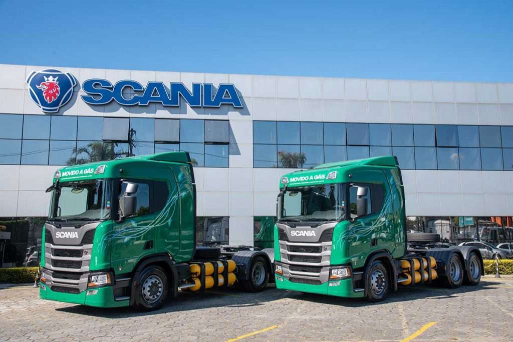 Scania R410 6x2 GNV