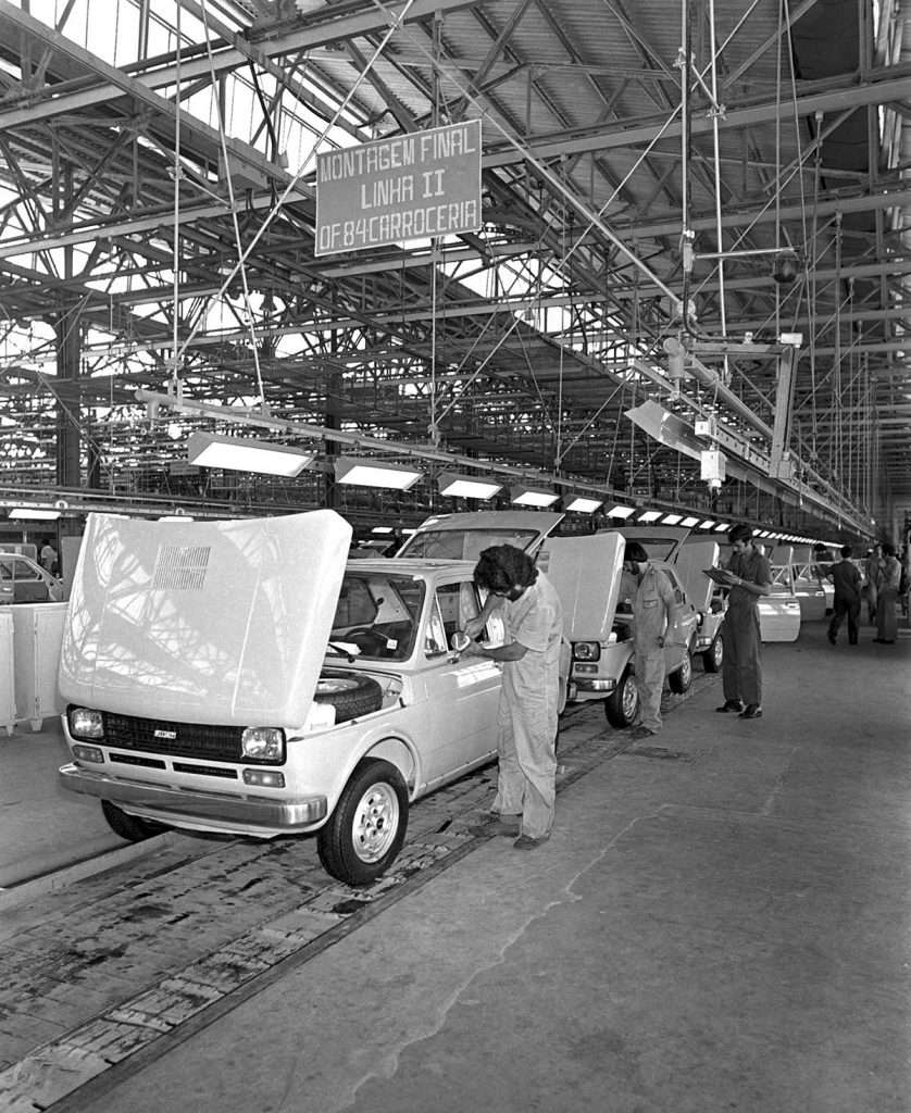 Linha de produção Fiat 147