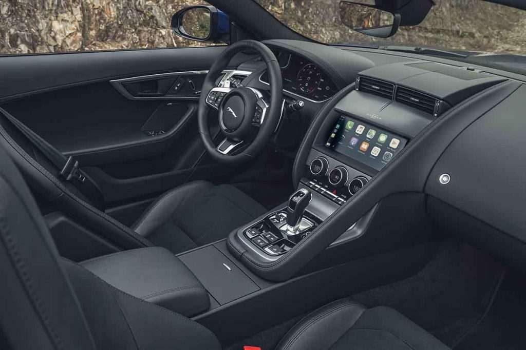 Interior Jaguar F-Type conversível