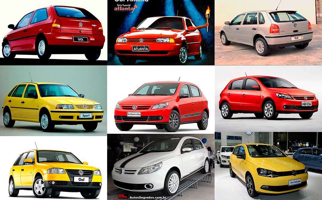 VW Gol: 10 opções que valem a pena (todas as gerações)