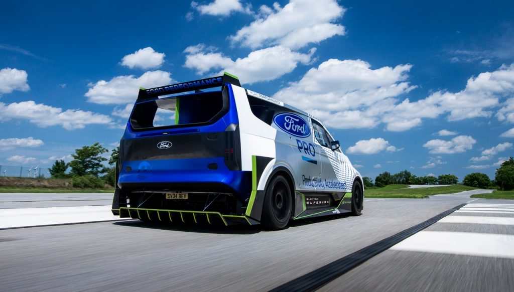 Ford Supervan elétrica e-Transit