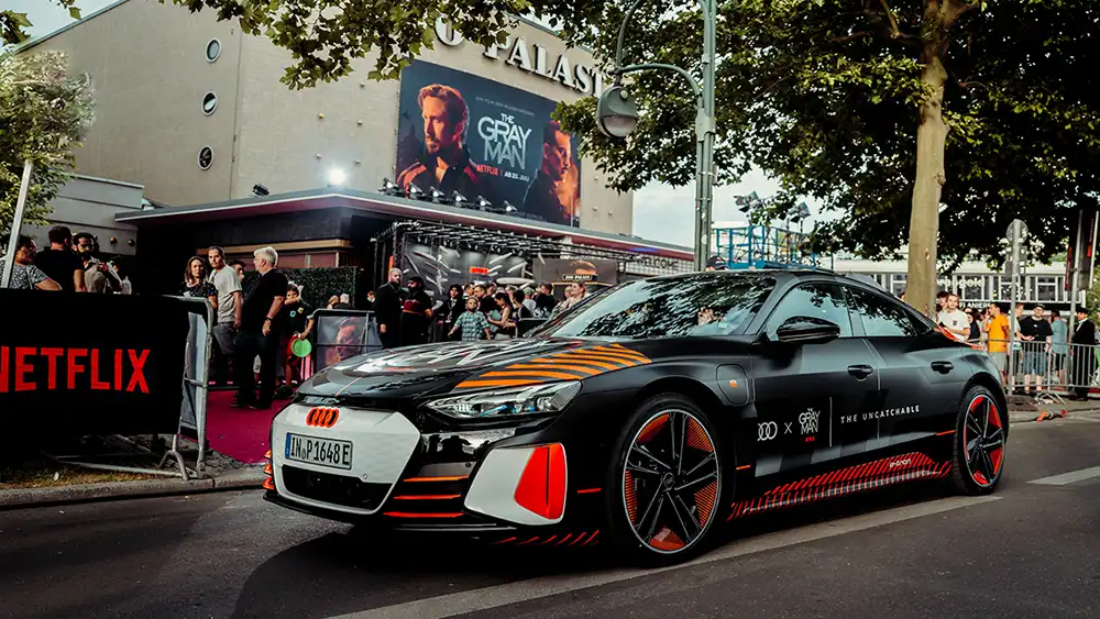 Audi RS e-tron GT é um dos destaques do filme Agente Oculto