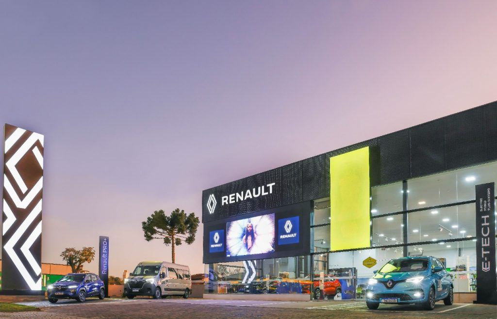 Concessionárias Renault apresentam nova identidade visual no Brasil