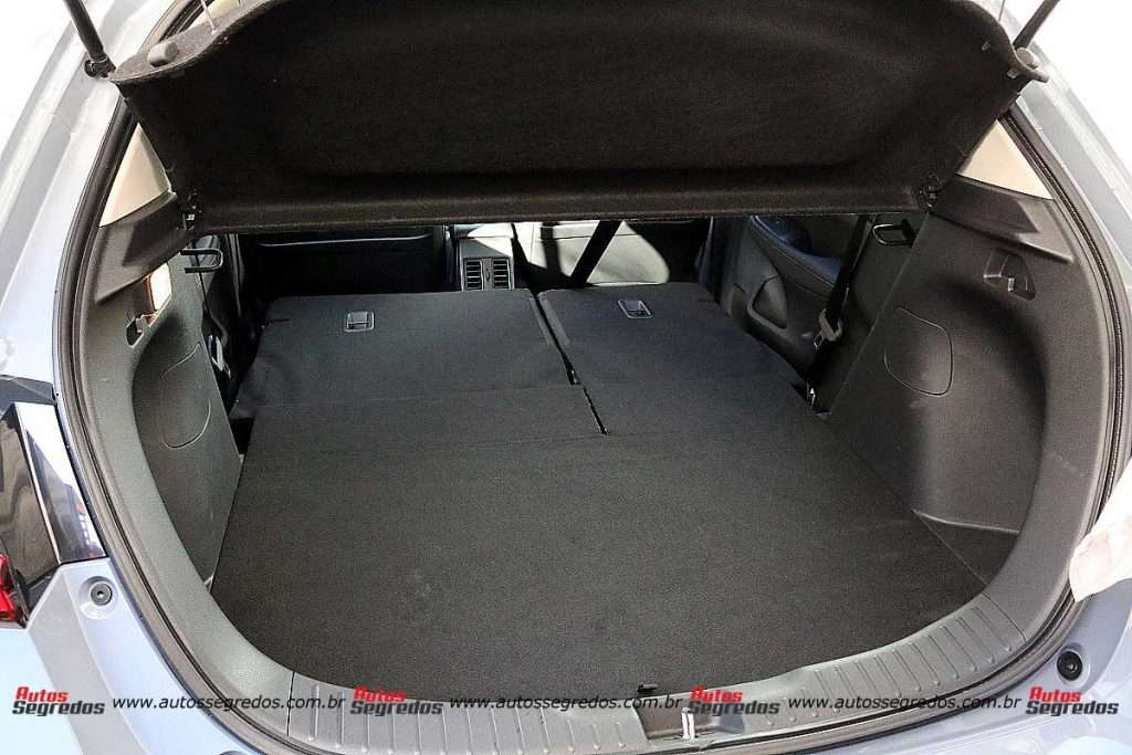 porta-malas do novo Honda City Hatch Touring 2022