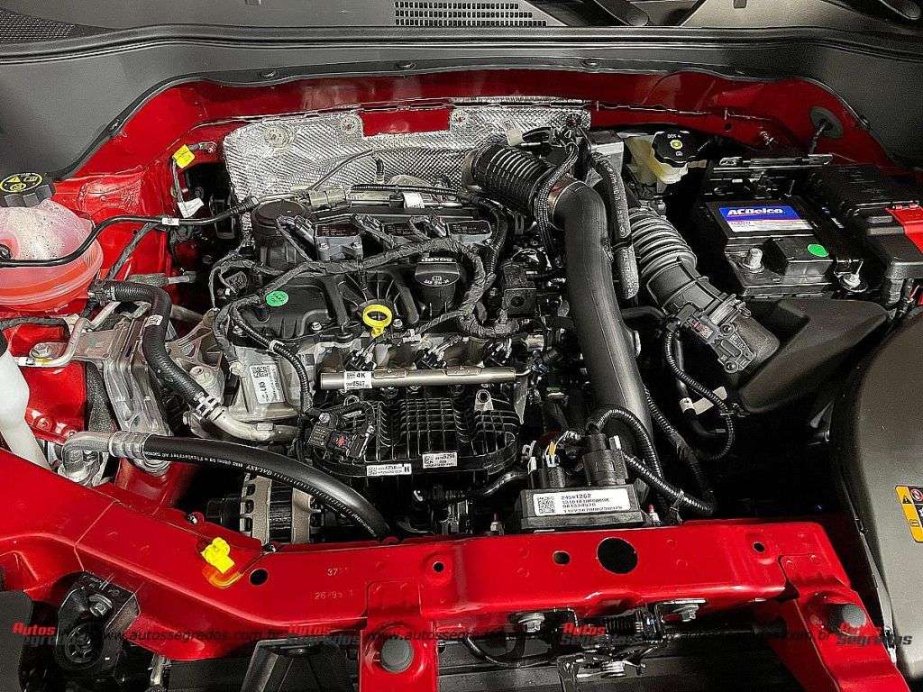 Motor da nova Chevrolet Montana Premier 2023