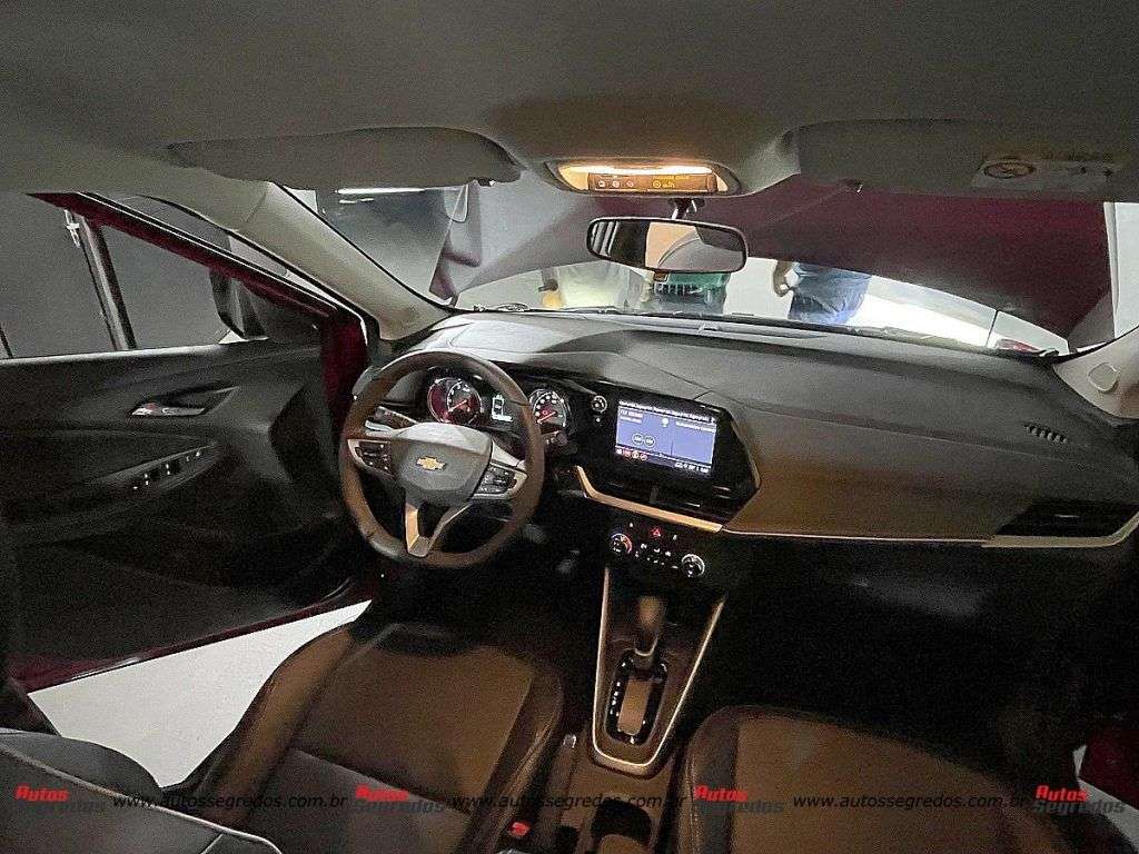 painel da nova Chevrolet Montana Premier 2023