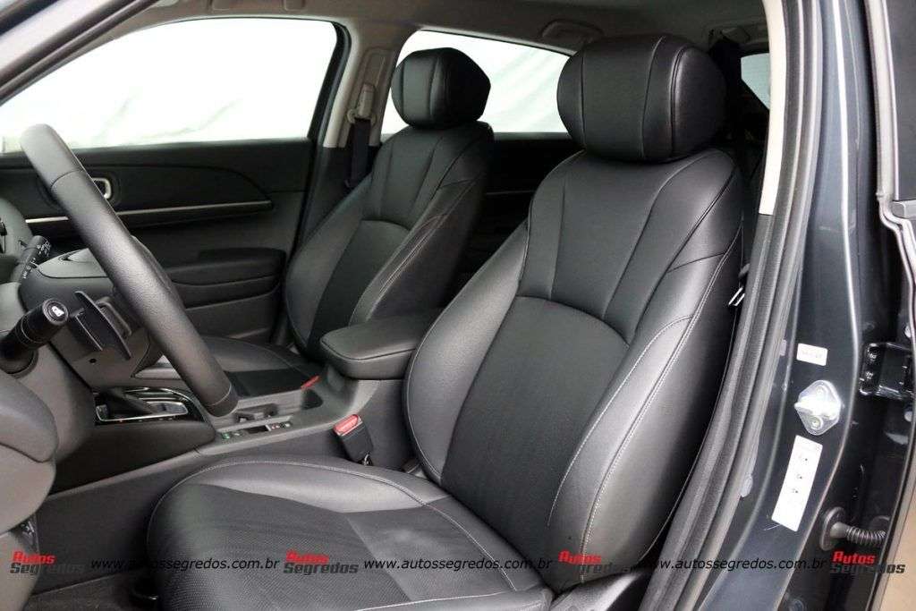bancos dianteiros do novo Honda HR-V EXL 2023