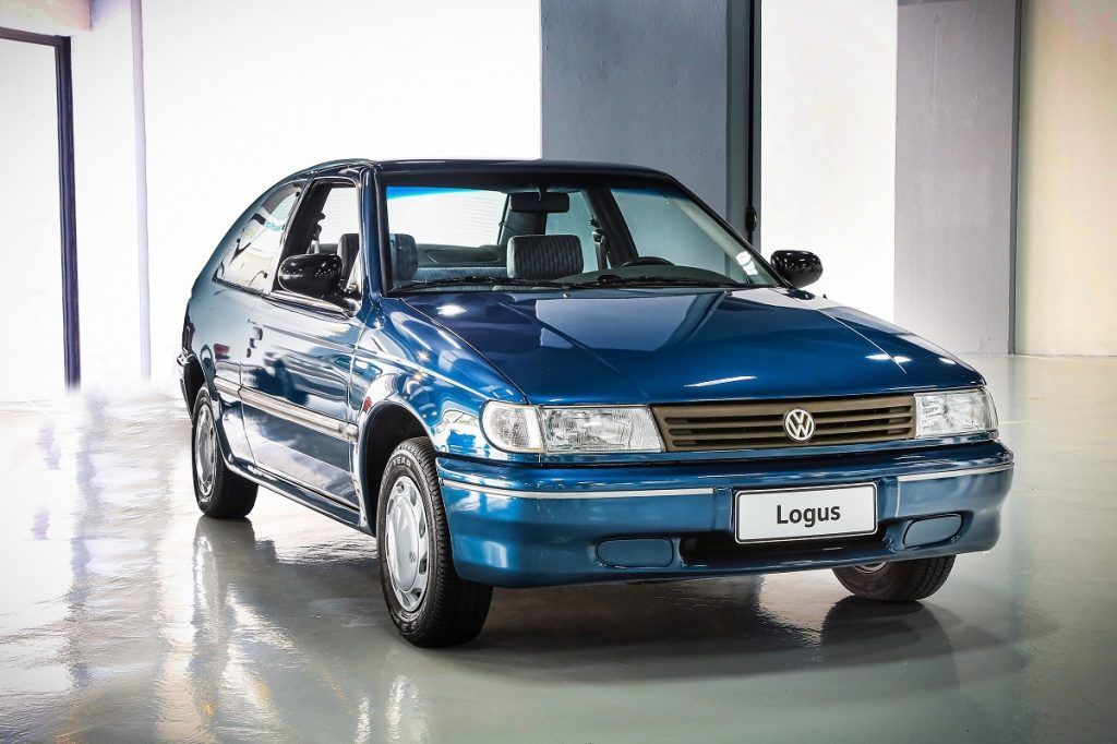 Volkswagen Logus GL 1995 GL na cor Azul Riviera