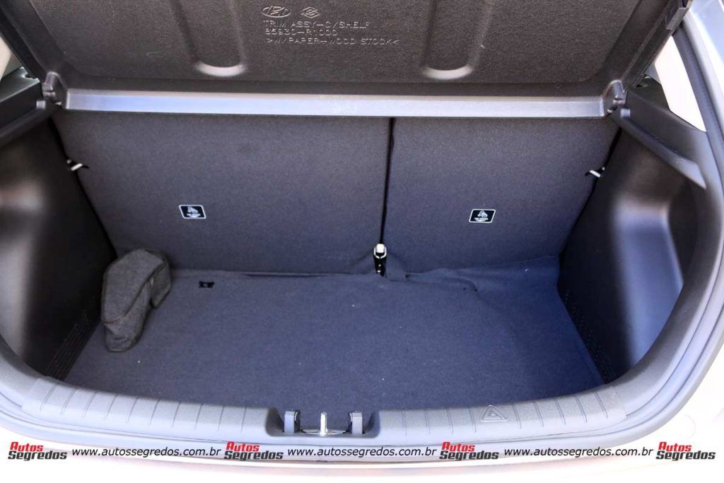 porta-malas do Hyundai HB20 Platinum Plus 2023