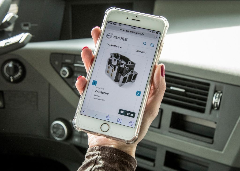 Volvo alcança R$ 100 milhões em operações digitais