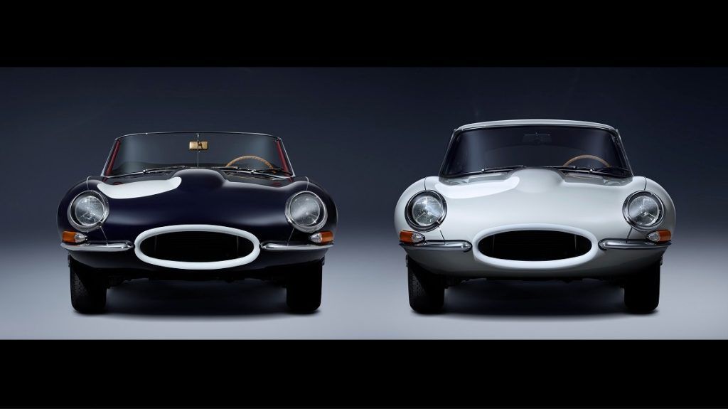 A Jaguar Classic apresenta a coleção E-Type ZP composta por sete pares de cupês inspirados nos modelos de competição com números de registros de ECD 400 e BUY 1 pilotados por Graham Hill e Roy Salvadori, respectivamente, na década de 1960. 
