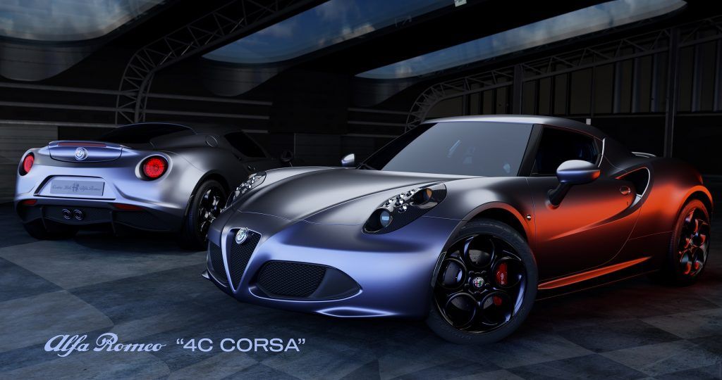 Alfa Romeo 4C ganha modelo com design especial de 10 anos