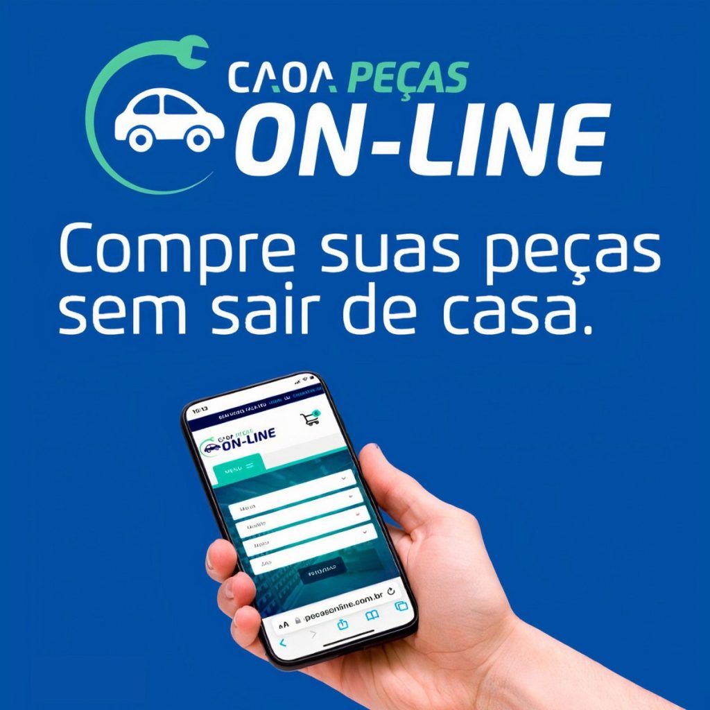 Site CAOA Peças On-Line
