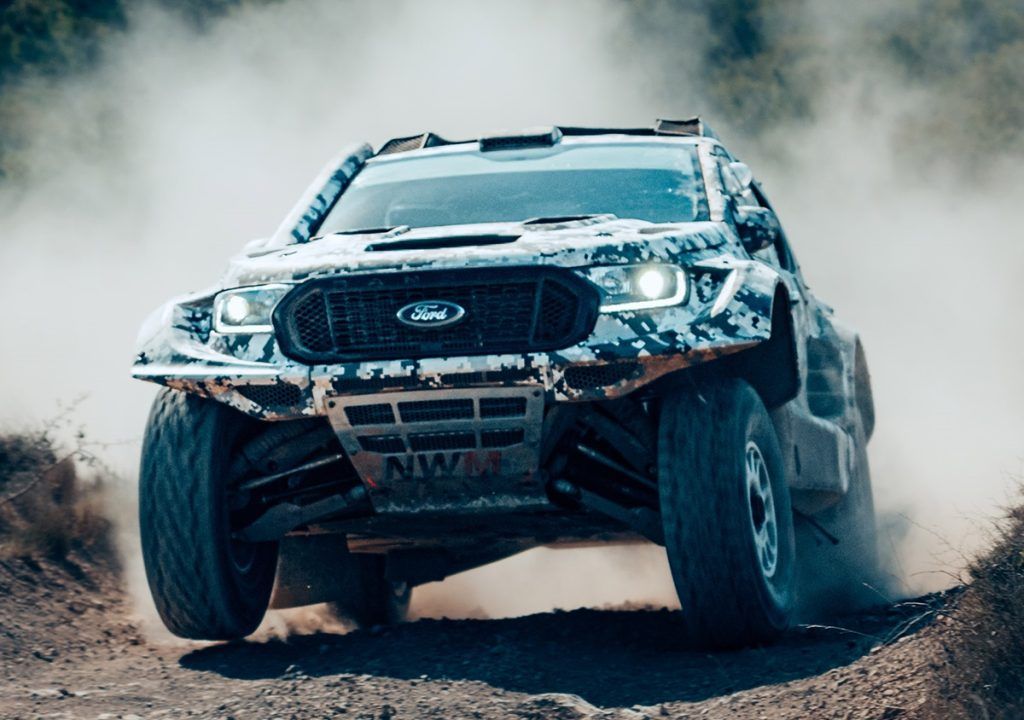 
A Ford se prepara para disputar pela primeira vez o Rali Dakar. A estreia será na edição 2024 com a Ranger Raptor T1+
