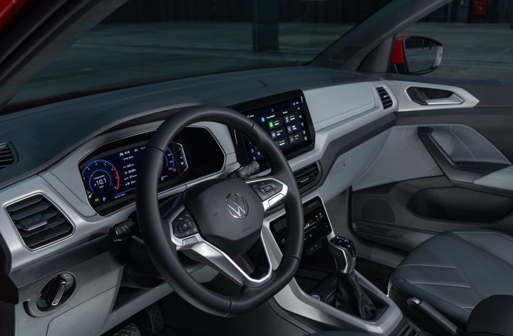 painel do Novo Volkswagen T-Cross Comfortline 2025