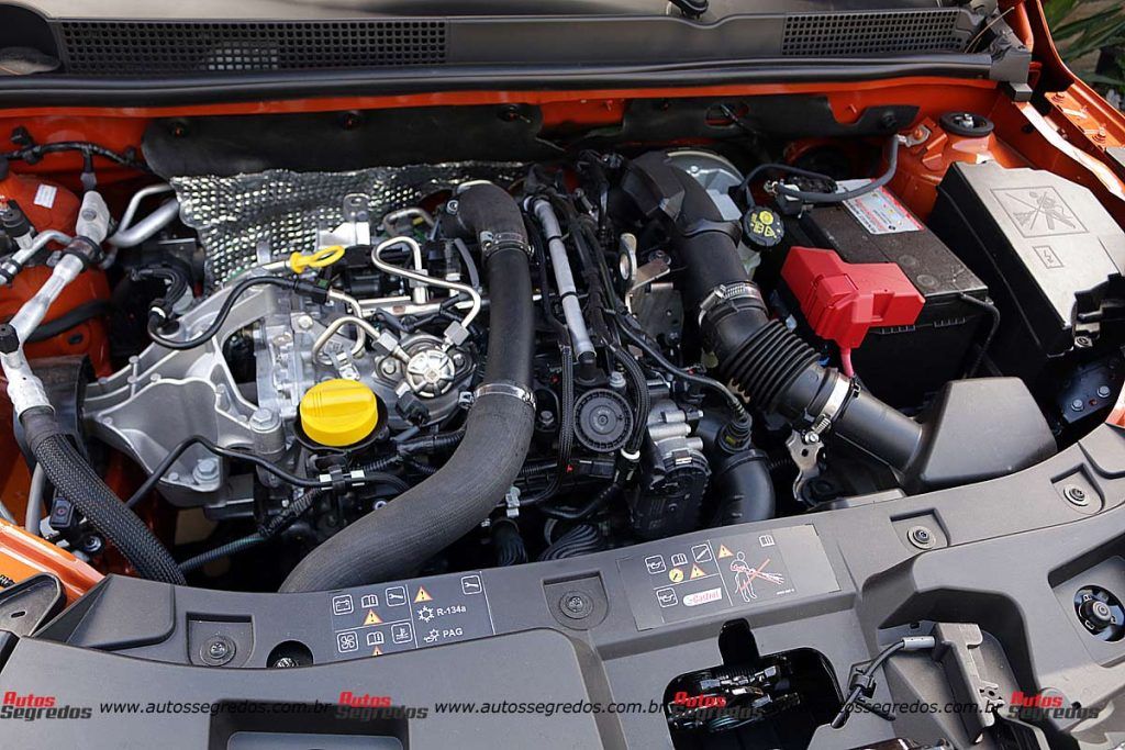 motor 1.0 Turbo Flex do Renault Kardian Premiere Edition 2025